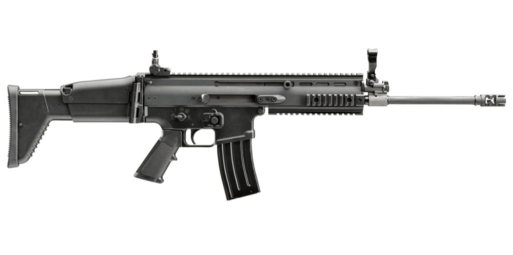 FN SCAR 16S NRCH 5.56MM Black Rifle The California legal FN SCAR 16S 5.56MM Black Rifle is the semi-auto only version of the newest service rifle of U.S. special operators.