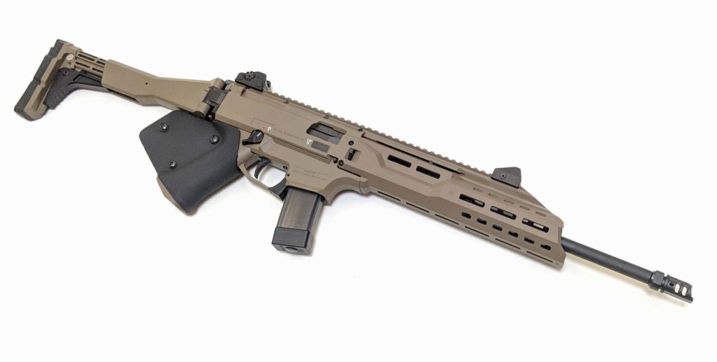 CA compliant CZ SCORPION EVO 9MM FDE RIFLE