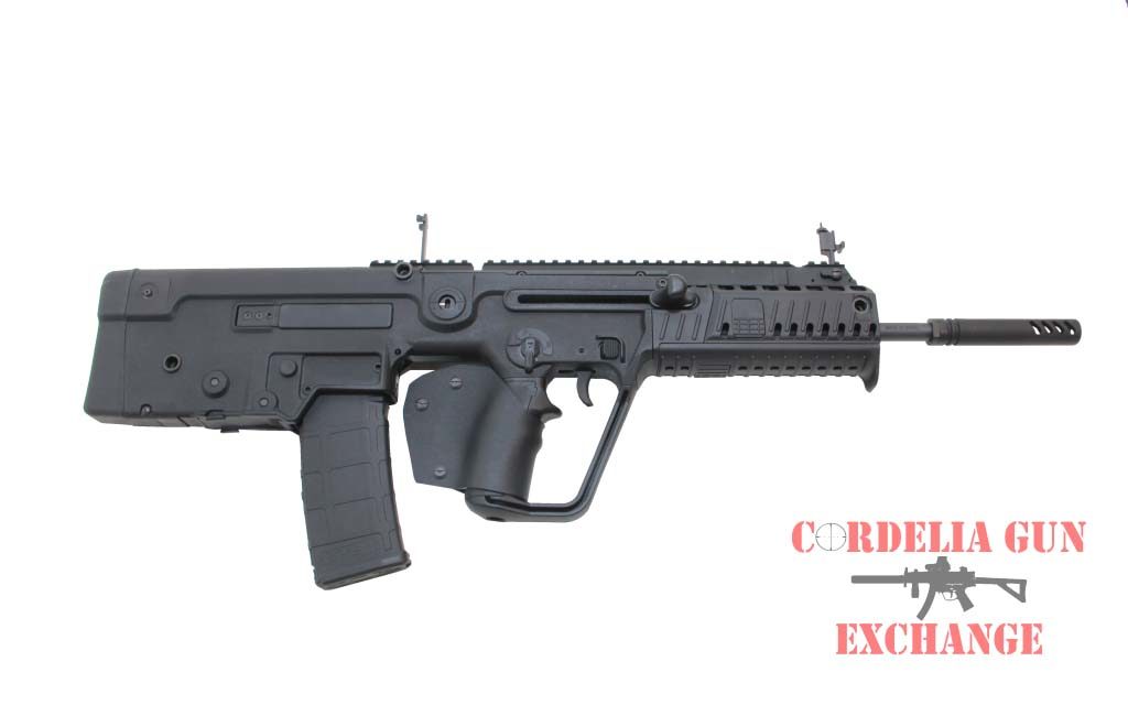 Now available in California, the IWI Tavor X95 Black 556mm bullpup is the next evolution in an already specatular line of Israeli developed rifles. Available from Cordelia Gun Exchange!