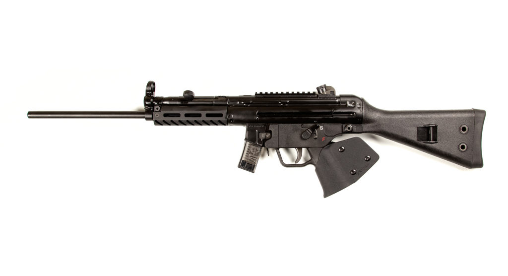 CA legal PTR 9R 9mm MP5 style rifle