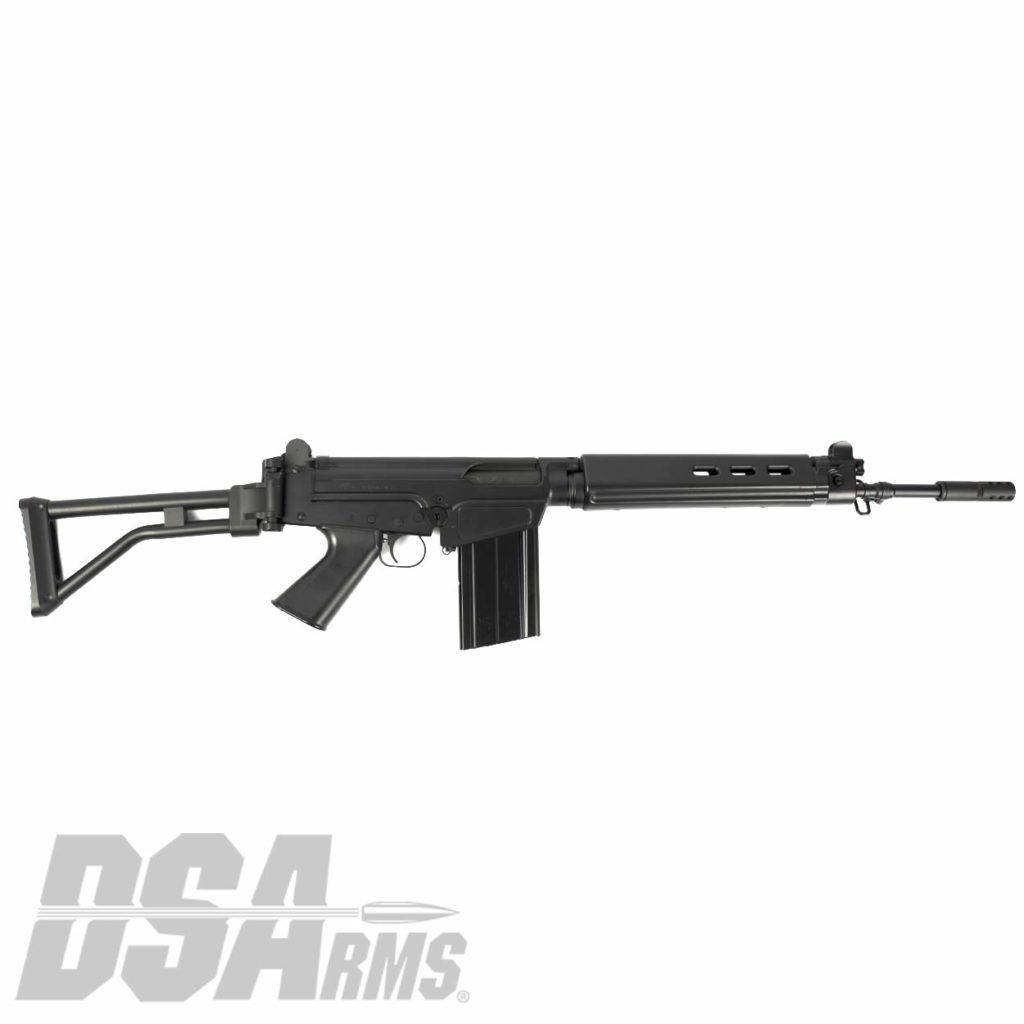 The DSA SA58 FAL 18 Inch PARA CONGO Edition Rifle exceed the quality of any FAL type rifle produced for California! Featureless FAL with 10/20 Magazine!