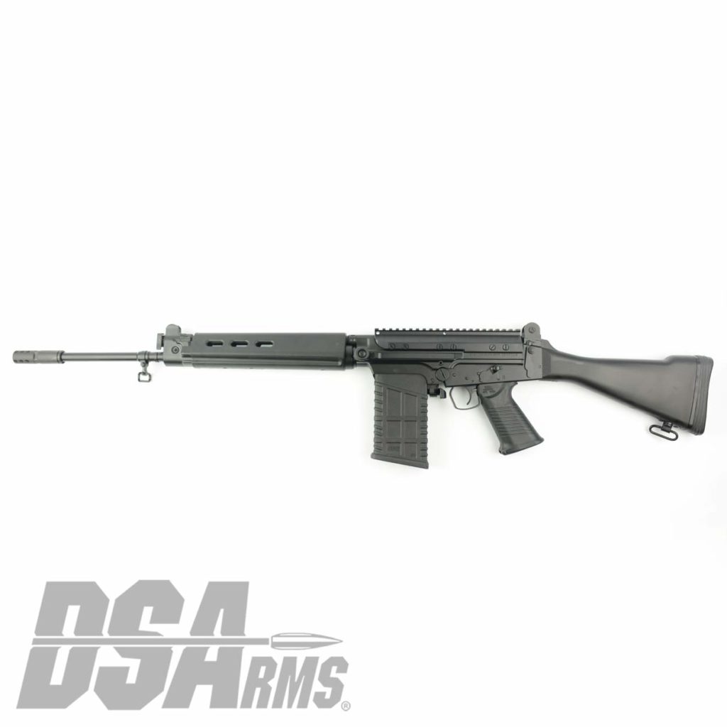 The DSA SA58 FAL 21 Inch Range Ready Traditional Full Size 308WIN rifle is California Legal, and includes a featureless grip-wrap and 10/20 Magazine!