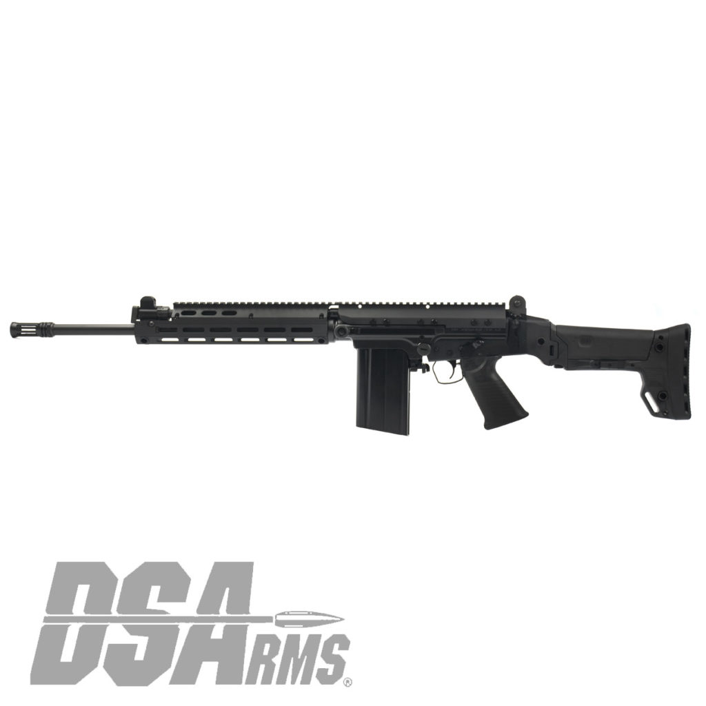 California Compliant DSA SA58 FAL 18 Inch Medium Contour Barrel Folding Stock 308WIN rifle