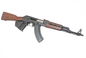 The California compliant Zastava Arms ZPAP M70 AK47 style 7.62x39 M70 rifle with walnut furniture is available now from Cordelia Gun Exchange!