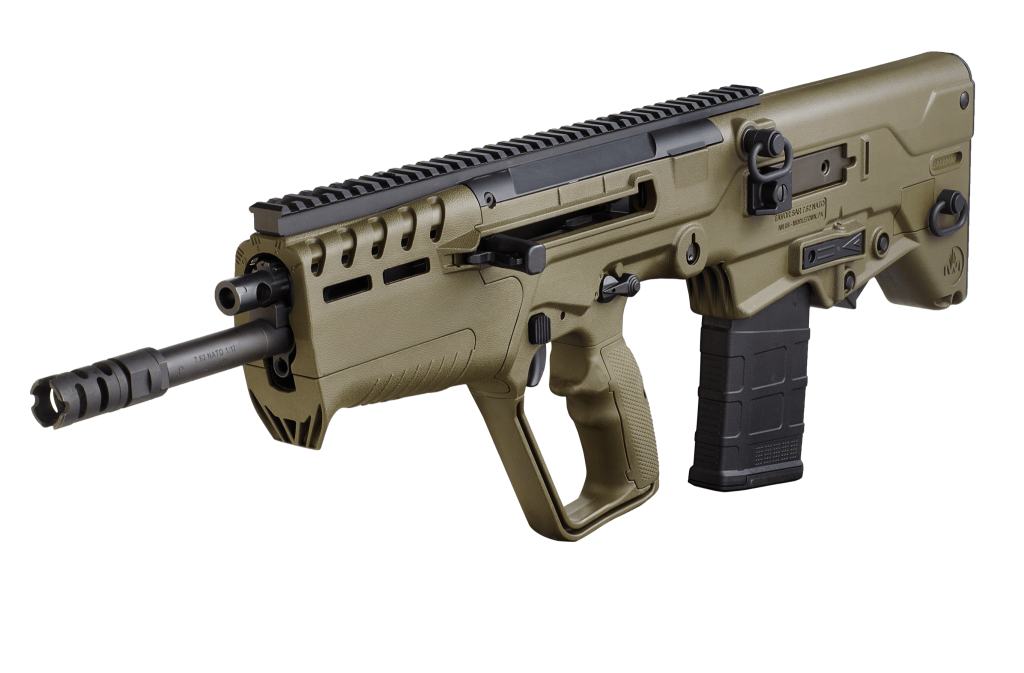 California legal IWI Tavor 7 308WIN ODG Finally available in California in a featureless configuration, the Tavor 7 brings .308 firepower to the smallest possible package!