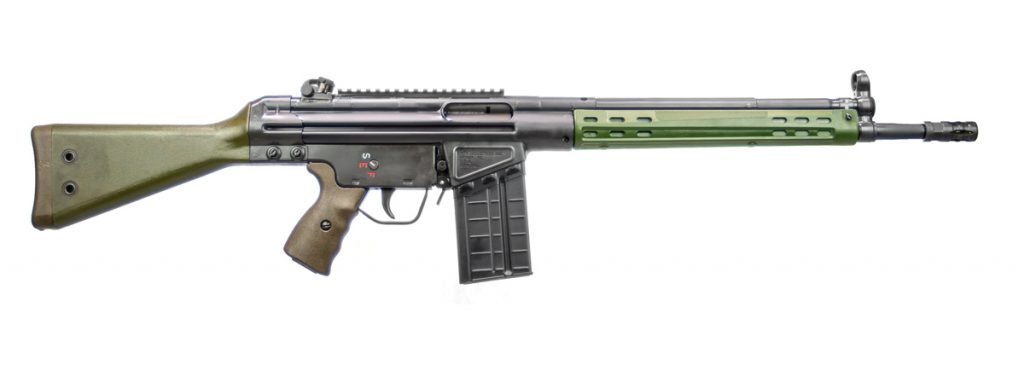 A more compact and tactical version of HK's venerable G3, the PTR Industries GIRK CA