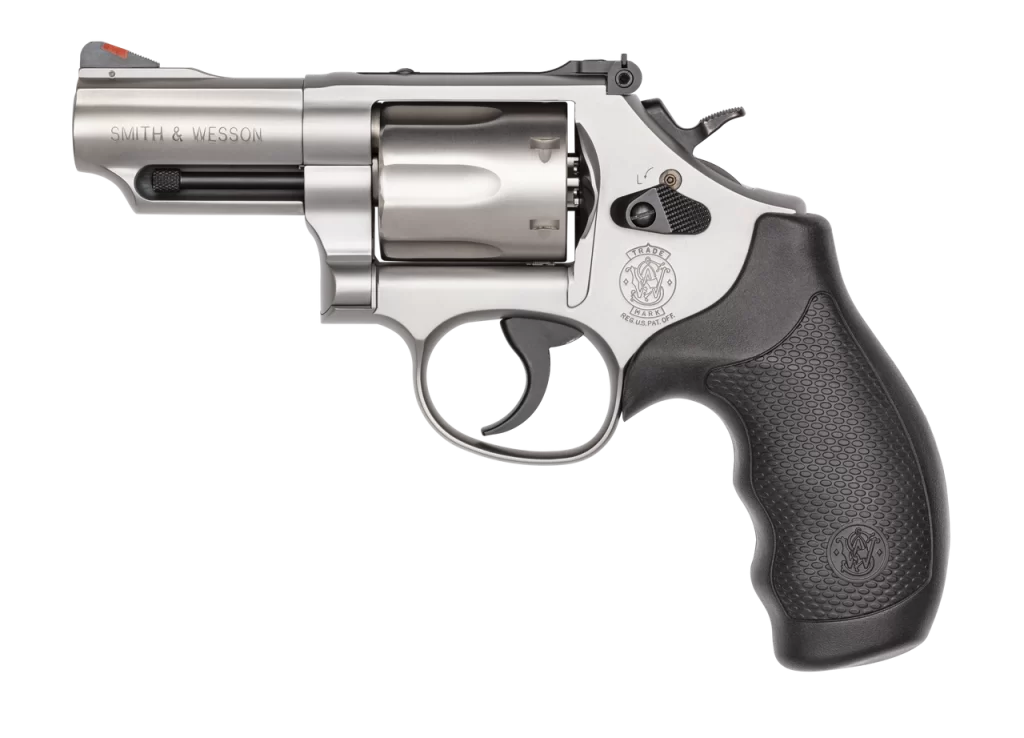 The CA compliant S&W 66 2.75IN 357MAG revolver pairs together the K-Frame size with the power of the 357 Magnum round giving the user a compact, yet effective handgun for every day use.