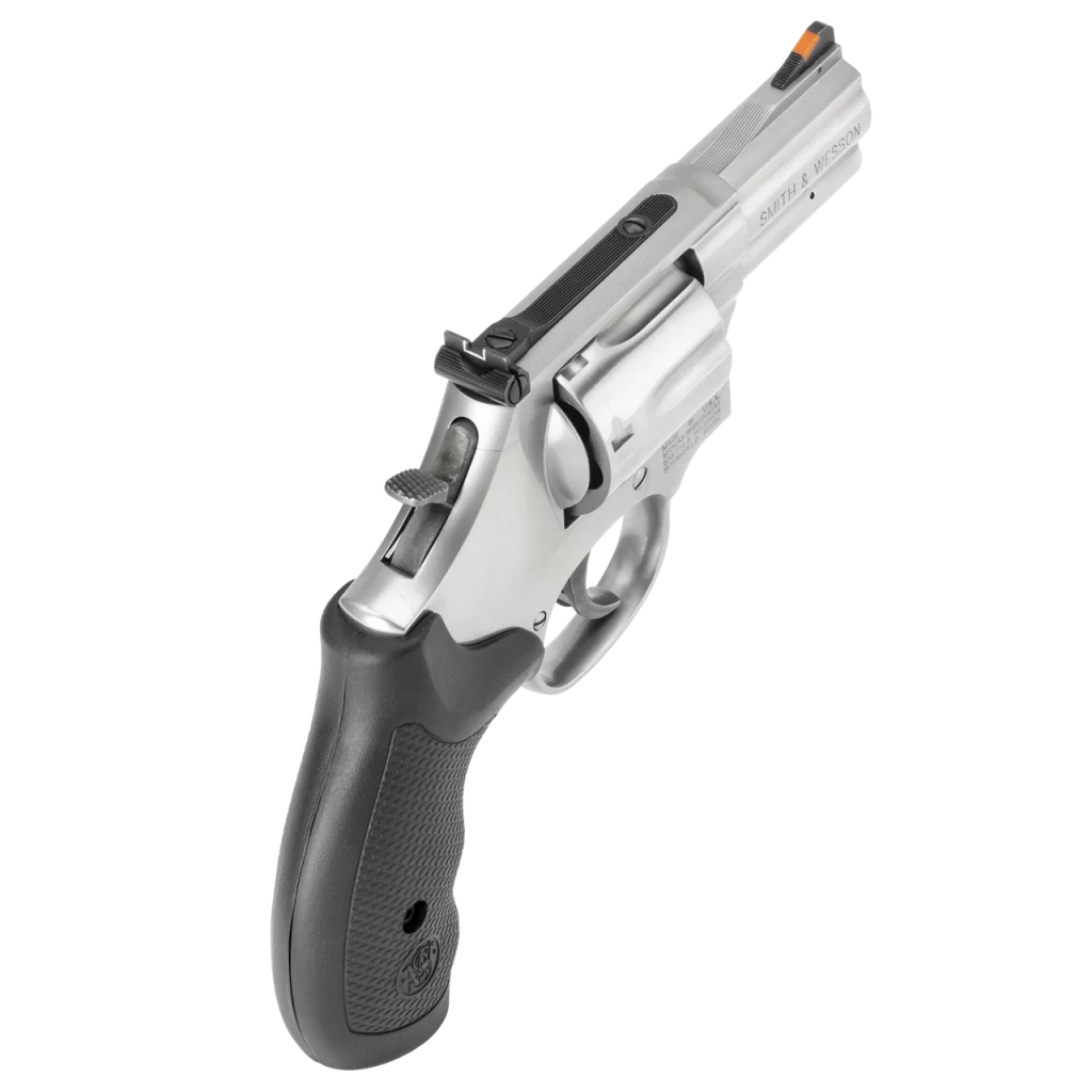 The CA compliant S&W M686 plus in 2in 357MAG revolver is the perfect choice for those who want the combination of a fun range gun and a defensive companion.