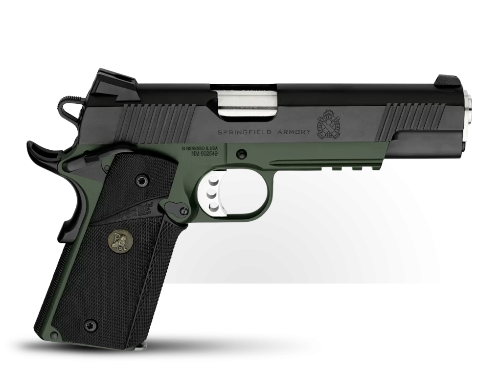 Upon special request by the Marine Corps, the design and function of the CA compliant Springfield MC Operator 45ACP was catered to the needs of the Special Operations Forces who requested it.