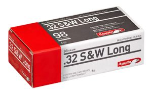 AGUILA 32S&W LONG 98GR LRN 50/1000