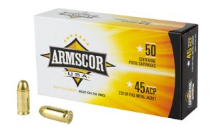 ARMSCOR 45ACP 230GR FMJ 50/1000