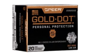 SPR GOLD DOT 357MAG 125GR HP 20/200