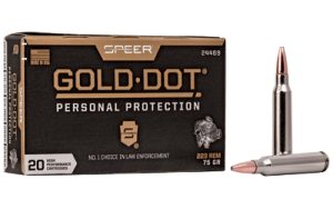 SPR GOLD DOT 223 REM 75GR HP 20/200