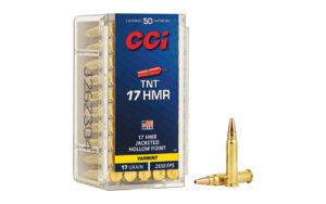 CCI 17HMR 17GR TNT HP 50/2000