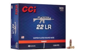 CCI 22LR TACTICAL 40GR CPRN 300/3000