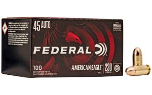 FED AM EAGLE 45ACP 230GR FMJ 100/500