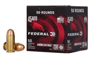 FED AM EAGLE 45ACP 230GR FMJ 50/500