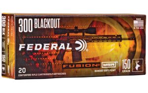 FUSION MSR 300BLK 150GR 20/200