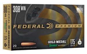 FED GOLD MDL 308WN 175GR BTHP 20/200