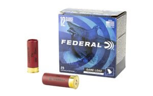 FED GAME LOAD 12GA 2.75″ #7.5 25/250