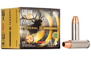 FED PRM 500S&W 275GR BRNS EXP 20/200