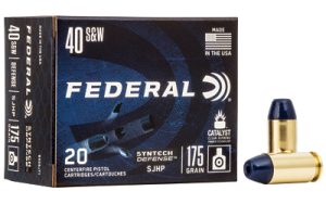 FED SYN DEF 40S&W 175GR SJHP 20/200