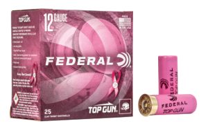 FED TOP GUN 12GA 2.75″ #8 PNK 25/250