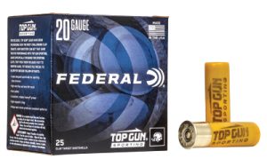 FED TOP GUN 20GA 2.75″ #7.5 25/250