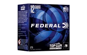 FED TOP GUN 12GA 2.75″ #7.5 1 OZ 25/