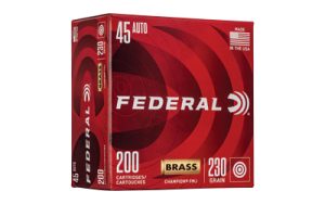 FED CHAMP 45ACP 230GR FMJ 200CT