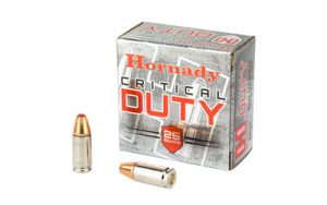 HRNDY 9MM+P 124GR CRT DUTY 25/250