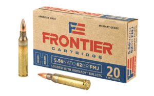 FRONTIER 556NATO 62GR FMJ 20/500