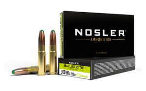 NOSLER 300BLK 220GR BT RN 20/400