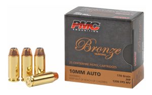 PMC BRNZ 10MM 170GR JHP 25/500