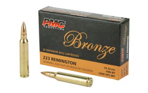 PMC BRNZ 223REM 55GR FMJ 20/1000