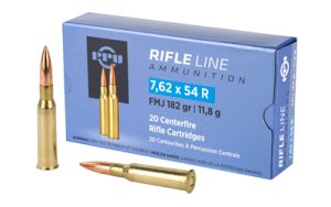 PPU 7.62X54R FMJ 182GR 20/200