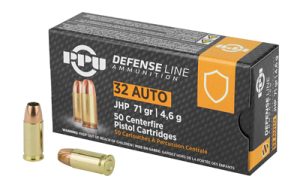 PPU 32ACP JHP 71GR 50/1000