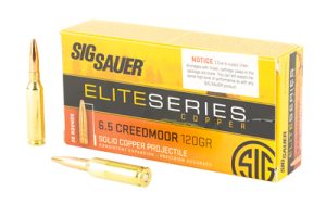 SIG AMMO 6.5CREED 120GR HT 20/200