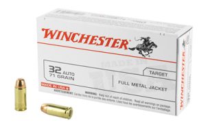 WIN USA 32ACP 71GR FMJ 50/500