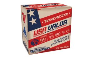 WIN USA VALOR 20GA 2.75″ #7.5 25/250