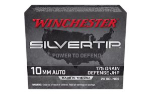 WIN SILVERTIP 10MM AUTO 175GR JHP 20