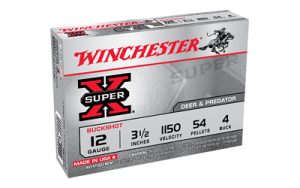 WIN SUPER-X 12GA 3.5″ 4 BUCK 5/250