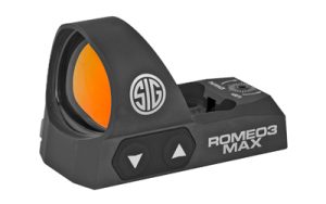 SIG ROMEO3 MAX REFLEX SIGHT 3MOA BLK