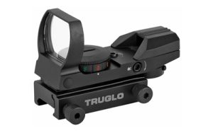 TRUGLO RED DOT OPEN 4 RETICLE BLACK