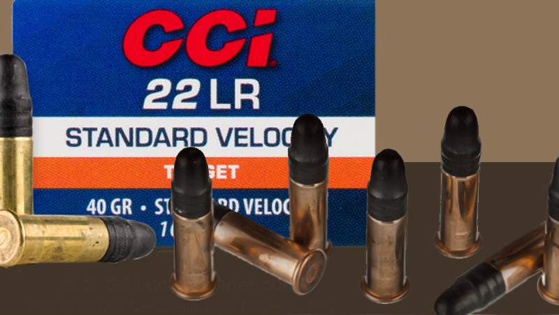 Cascade Cartridge Inc. ammunition on lying a dark platform